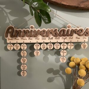 Calendrier des Anniversaires
